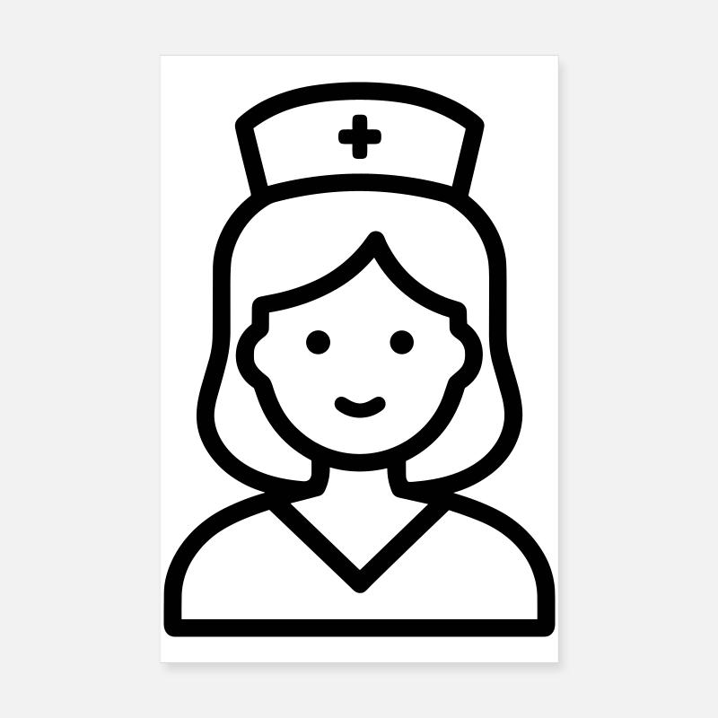 nurse Poster 8" x 12" (20x30 cm)