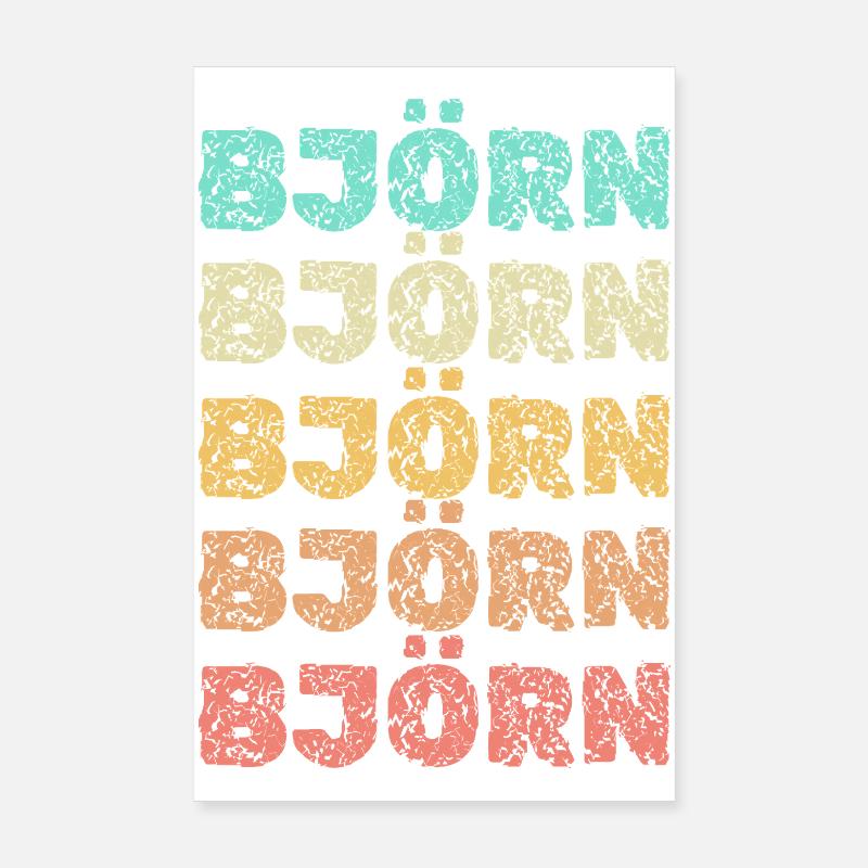 Cadeau pour Bjoern Poster 20 x 30 cm