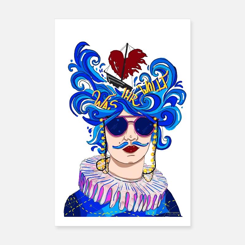 Ce que tu veux Poster 20 x 30 cm
