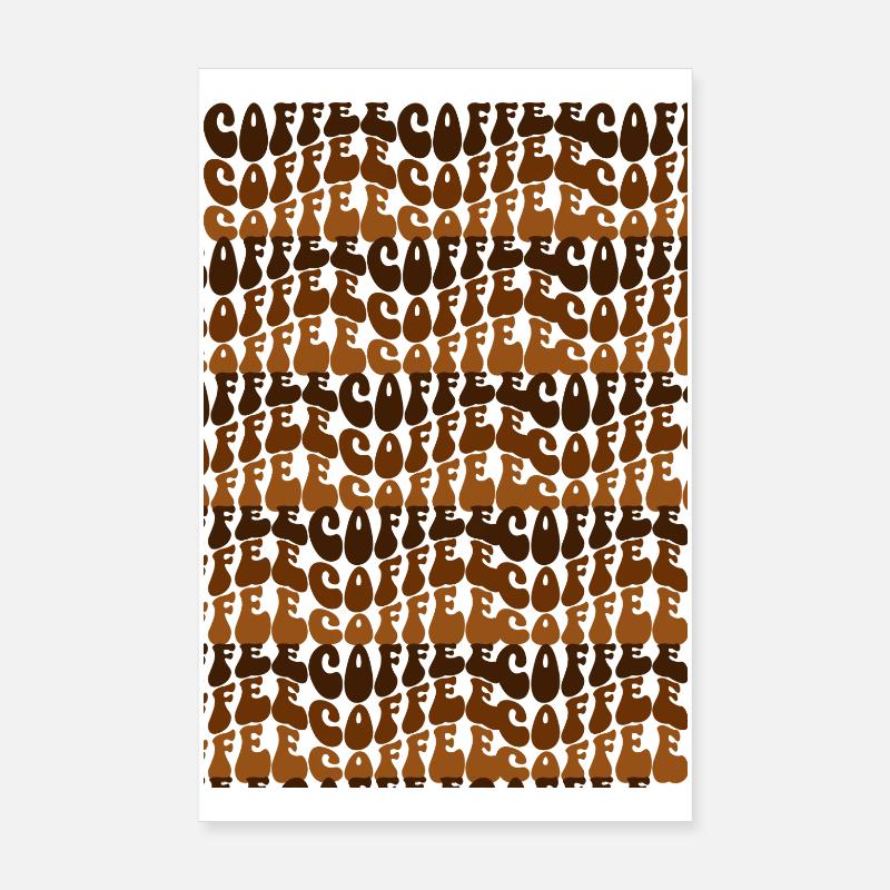 café café café Poster 20 x 30 cm