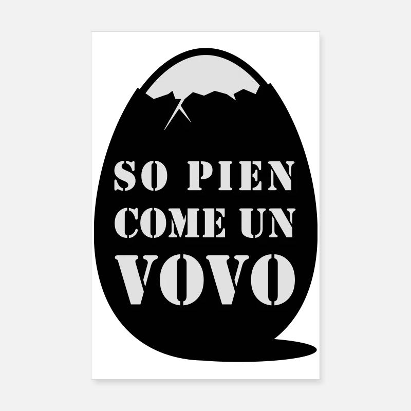 so pien come un vovo - I am full like an egg Poster 8" x 12" (20x30 cm)