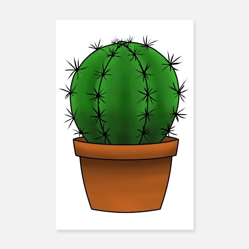 Cactus Poster 20x30 cm
