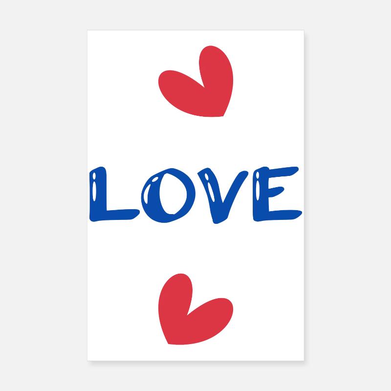 JUST MARRIED. EVJF. SAINT VALENTIN. COUPLE Poster 20 x 30 cm