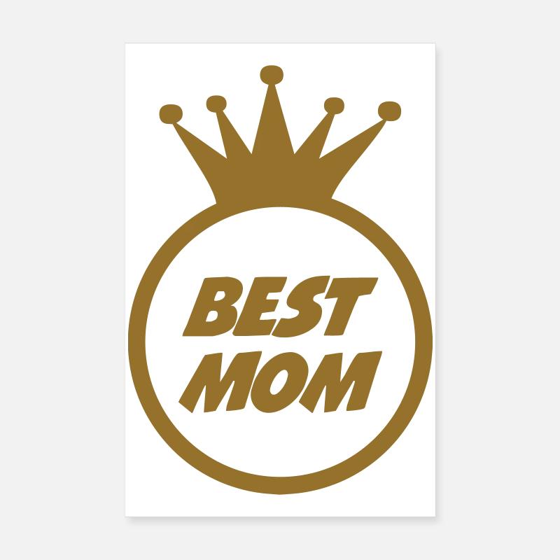 Beste Mama - Muttertag Poster 20x30 cm