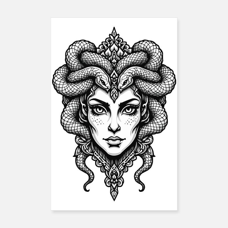 Méduse Poster 20 x 30 cm
