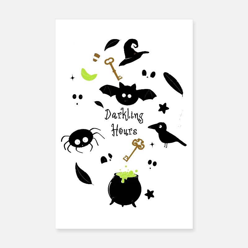 Darkling Hours Poster 8" x 12" (20x30 cm)