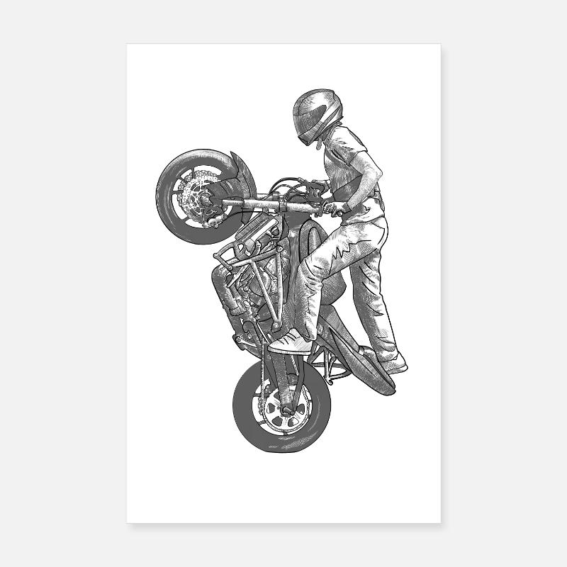 Stuntriding Poster 20x30 cm