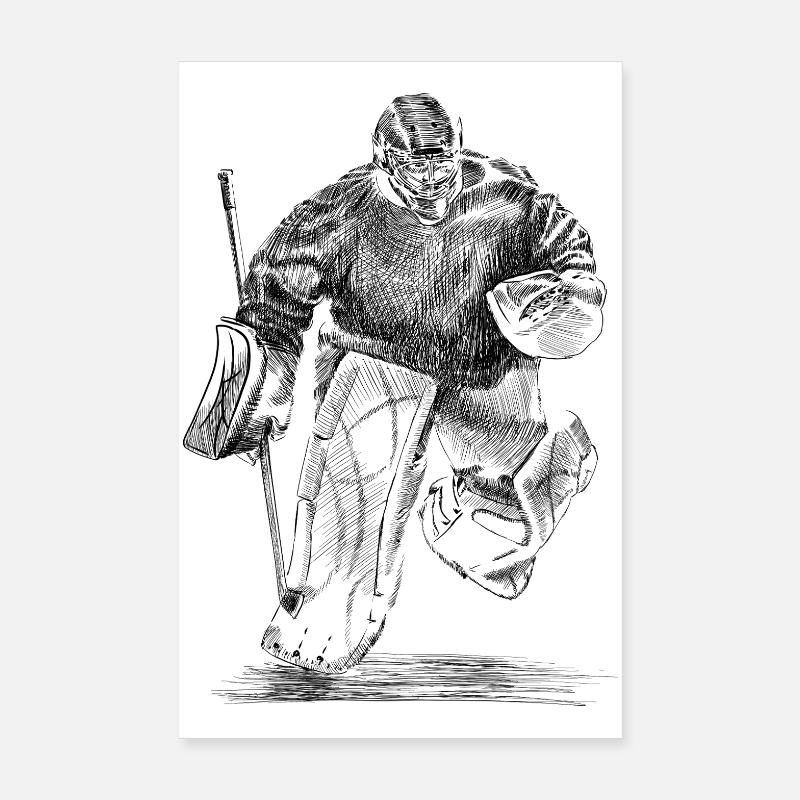 Goalkeeper Poster 8" x 12" (20x30 cm)