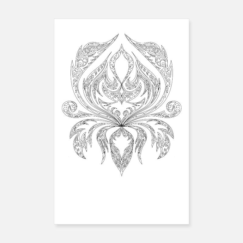 Ornement Poster 20 x 30 cm