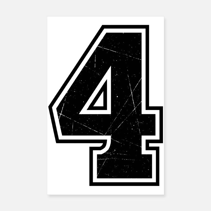 Vier Poster 20x30 cm
