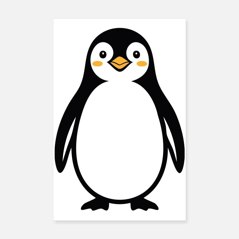 Pinguin Poster 20x30 cm