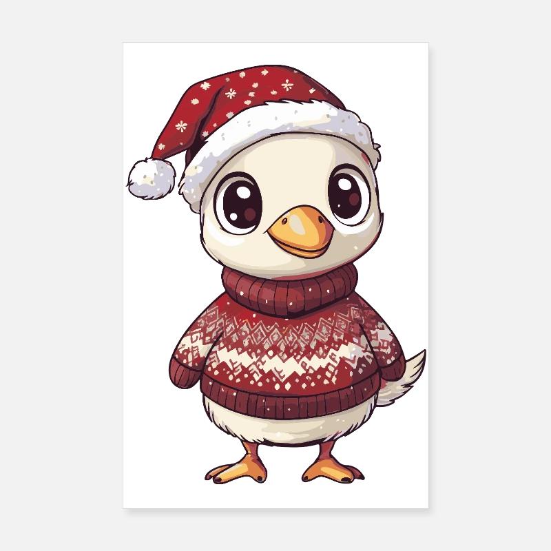 Noël en din Poster 20 x 30 cm
