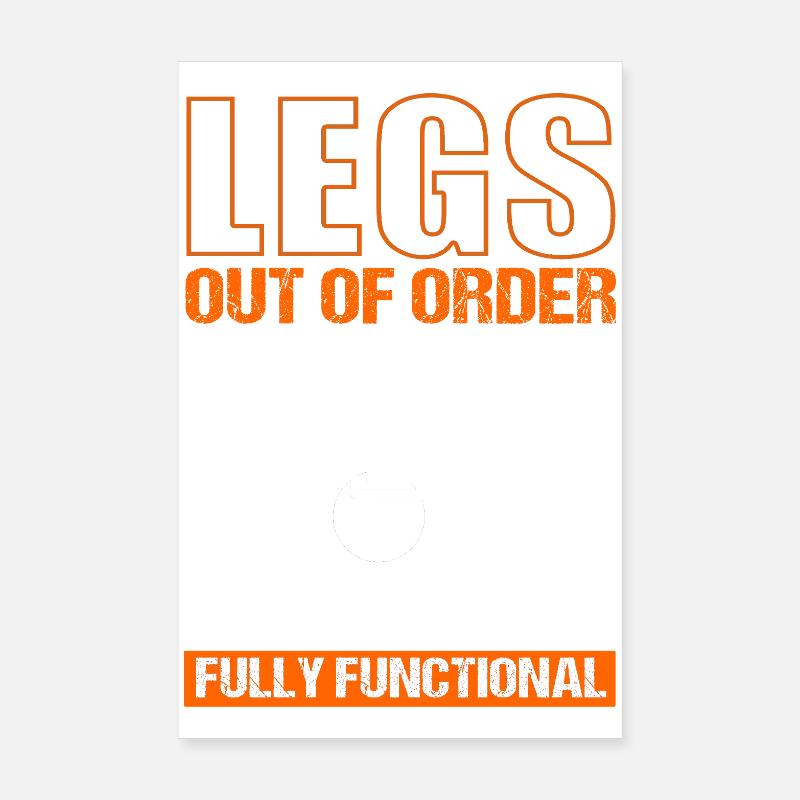 Rollstuhl Poster 20x30 cm