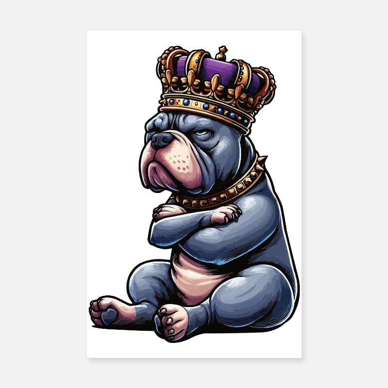 American Bully Bully Bully Bullys Propriétaire de Bully Poster 20 x 30 cm