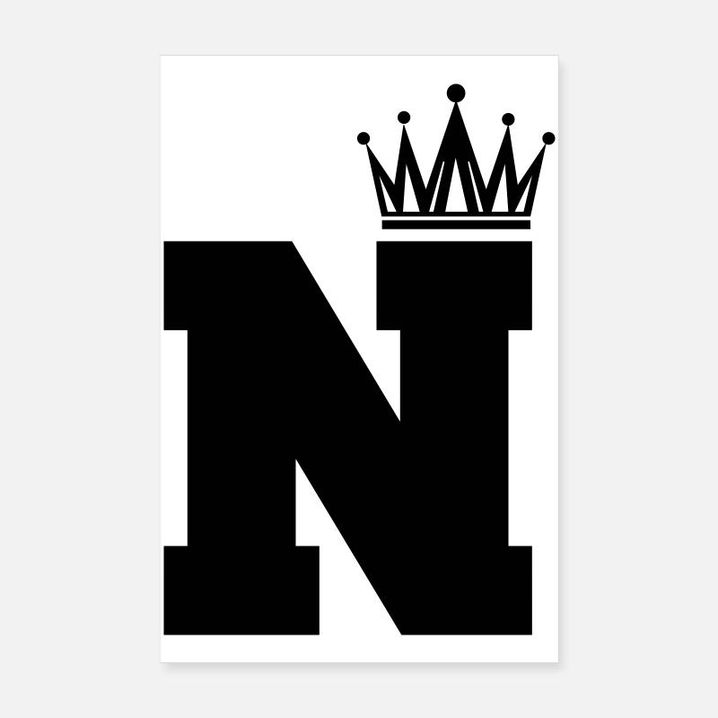 Couronne N Poster 20 x 30 cm