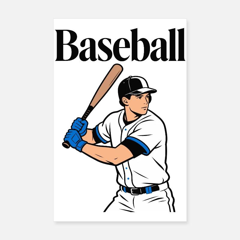 base-ball Poster 20 x 30 cm