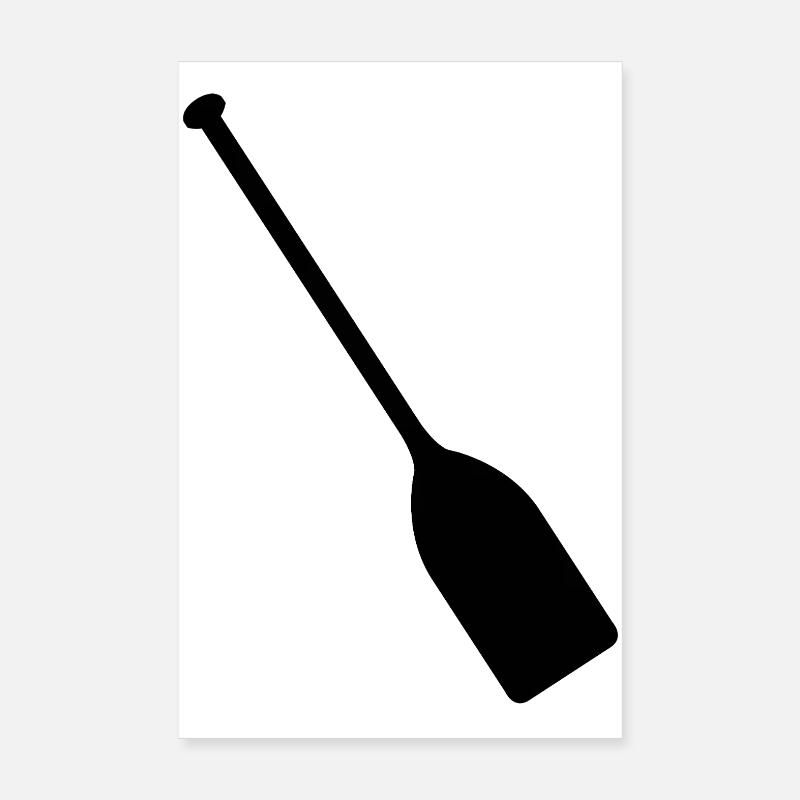 Kayak Paddle Poster 8" x 12" (20x30 cm)