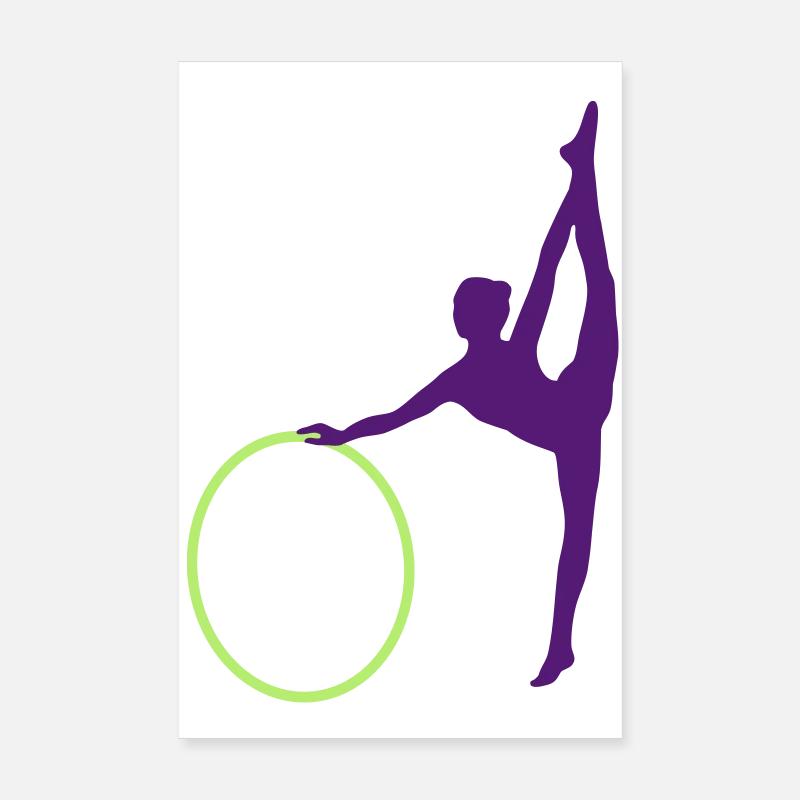Rhythmic gymnastics Poster 8" x 12" (20x30 cm)