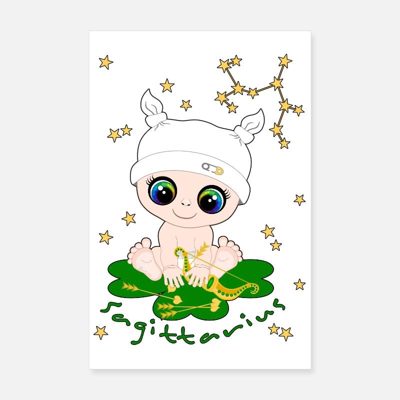 sternzeichen_sagitarius Poster 8" x 12" (20x30 cm)