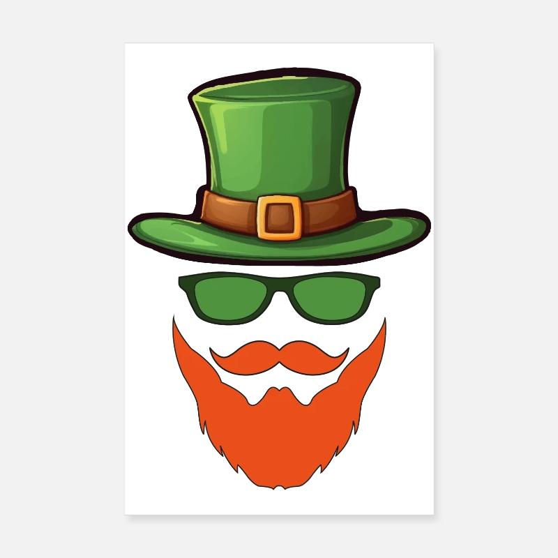 Saint patrick's day Poster 8" x 12" (20x30 cm)