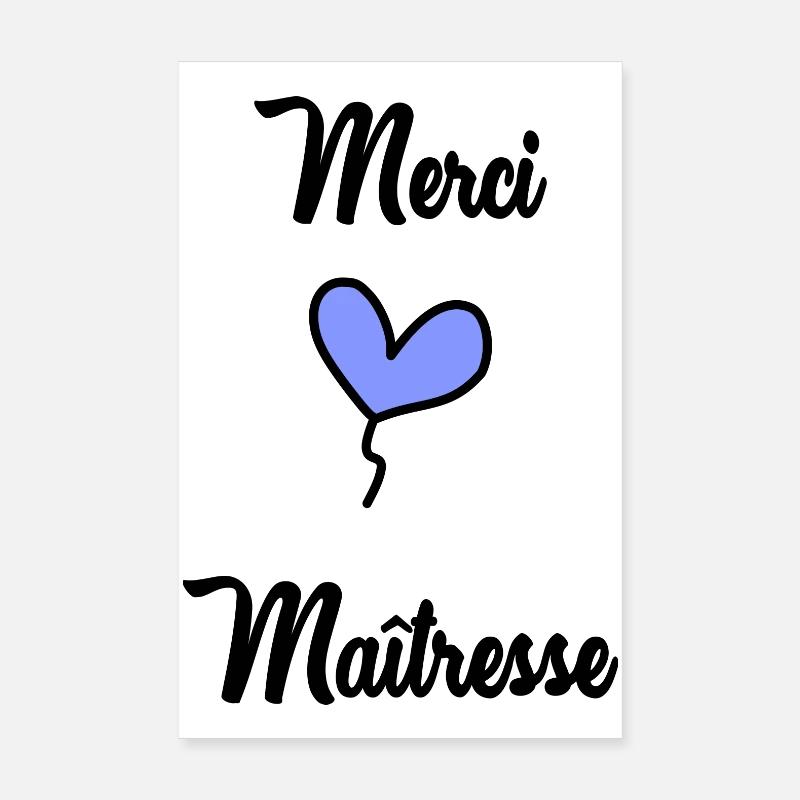 DANKE, HERRIN Poster 20x30 cm