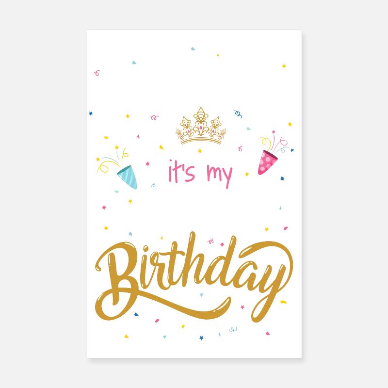 Make Way C’est l’anniversaire de maman Poster 20 x 30 cm