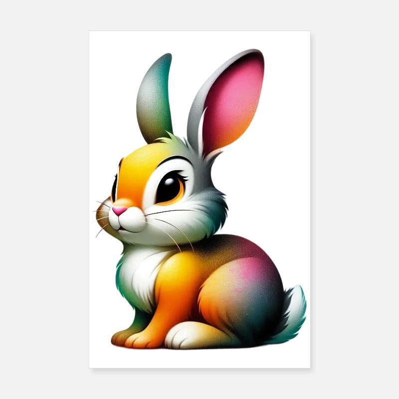 Lapin Poster 20 x 30 cm