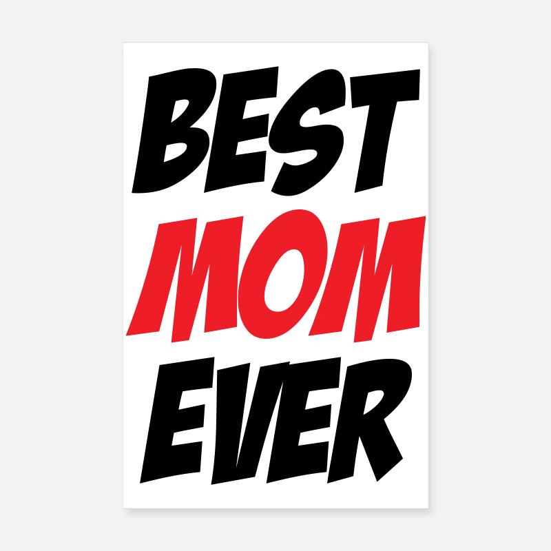 Beste Mama - Muttertag Poster 20x30 cm