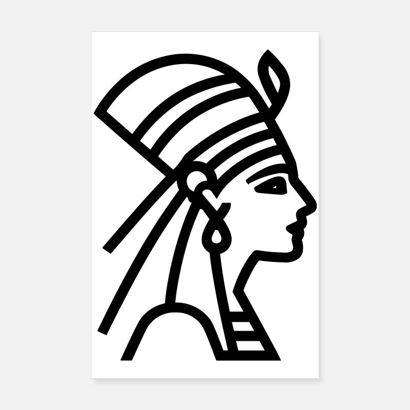 pharaoh Poster 8" x 12" (20x30 cm)