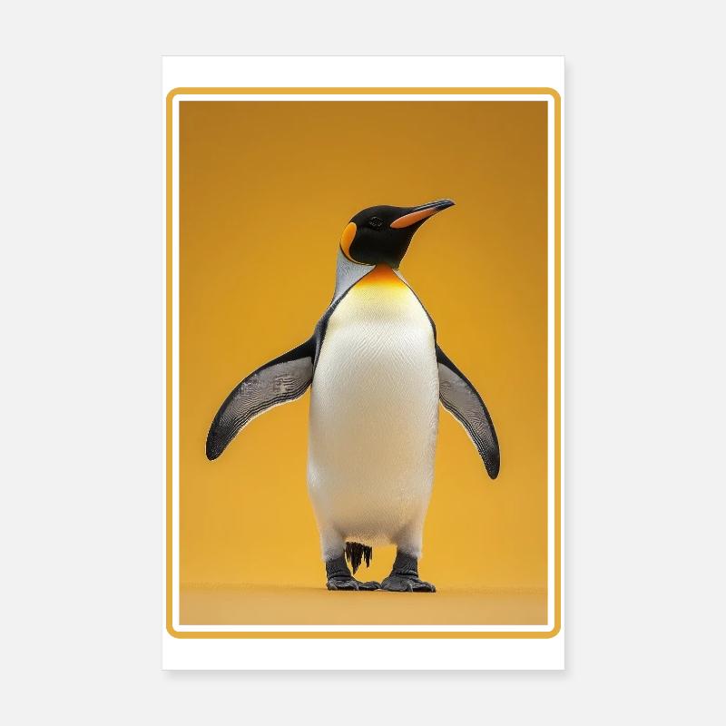 Penguins Penguin Poster 8" x 12" (20x30 cm)