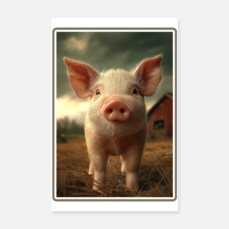 Cochon Cochon Poster 20 x 30 cm