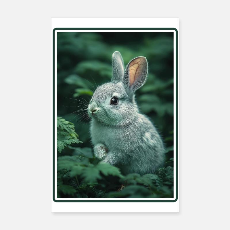 Lapin Lapin Poster 20 x 30 cm