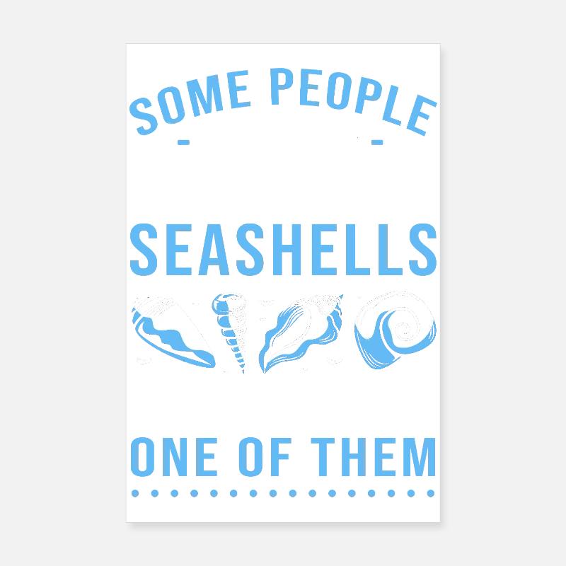 Shell Shell Collector Poster 8" x 12" (20x30 cm)