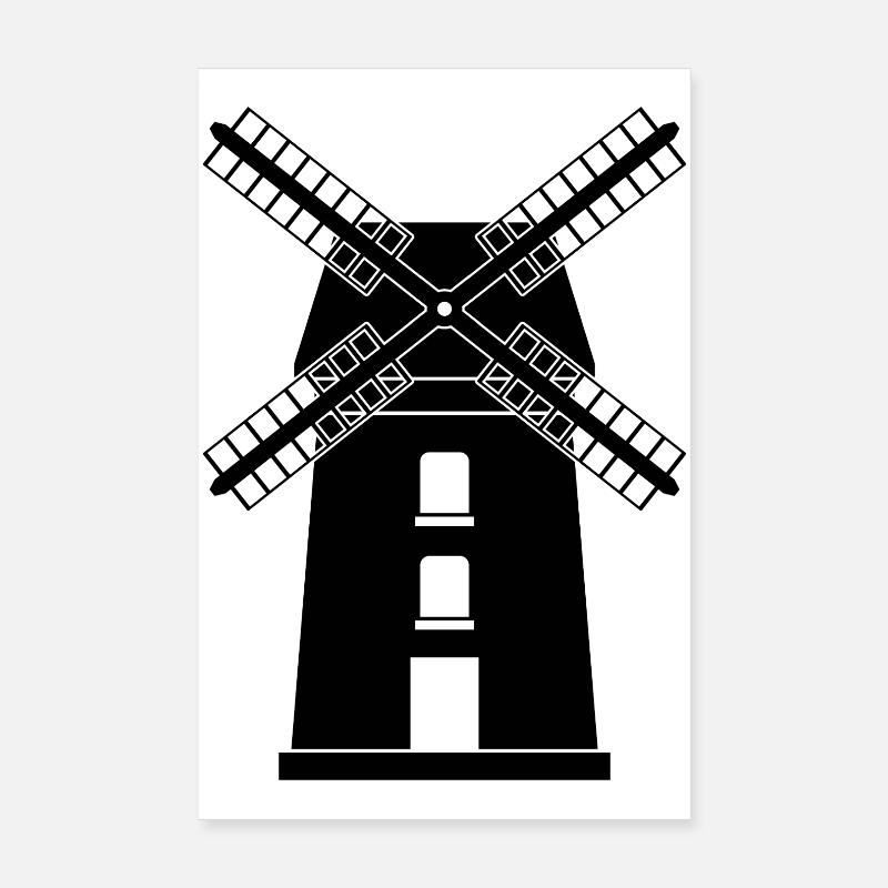 Moulin Poster 20 x 30 cm