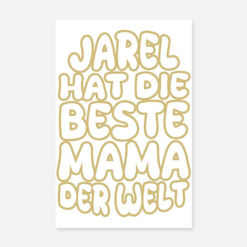 Jarel als Mama Poster 20x30 cm
