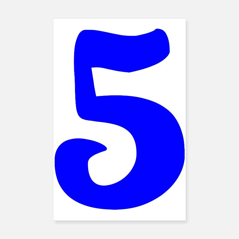 5. ANNIVERSAIRE. 5 ANS. 5e ANNIVERSAIRE Poster 20 x 30 cm