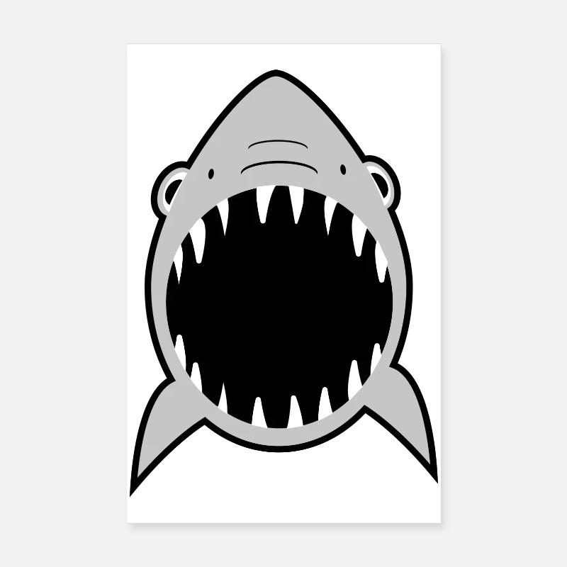 Requins Poster 20 x 30 cm
