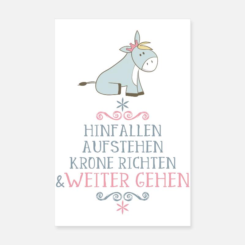lustiger Spruch Poster 20x30 cm