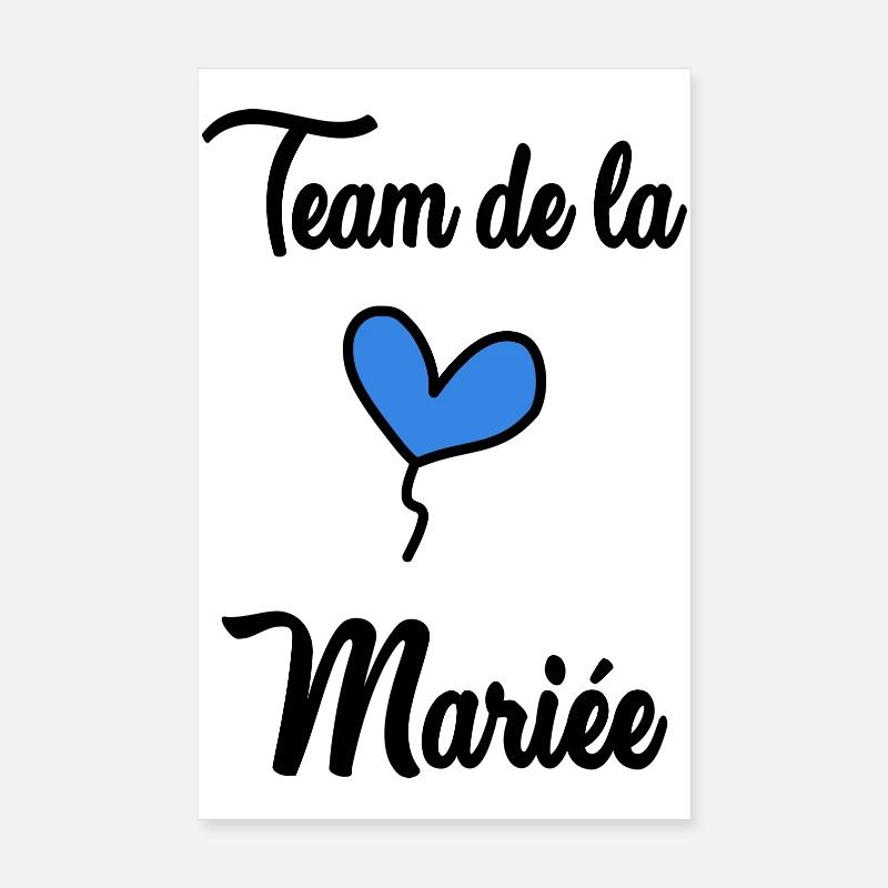 TEAM MARIEE Poster 20 x 30 cm
