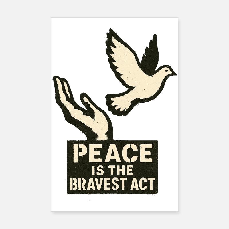 peace Poster 8" x 12" (20x30 cm)