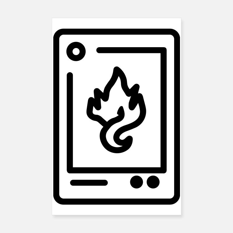 Carte de collection Poster 20 x 30 cm