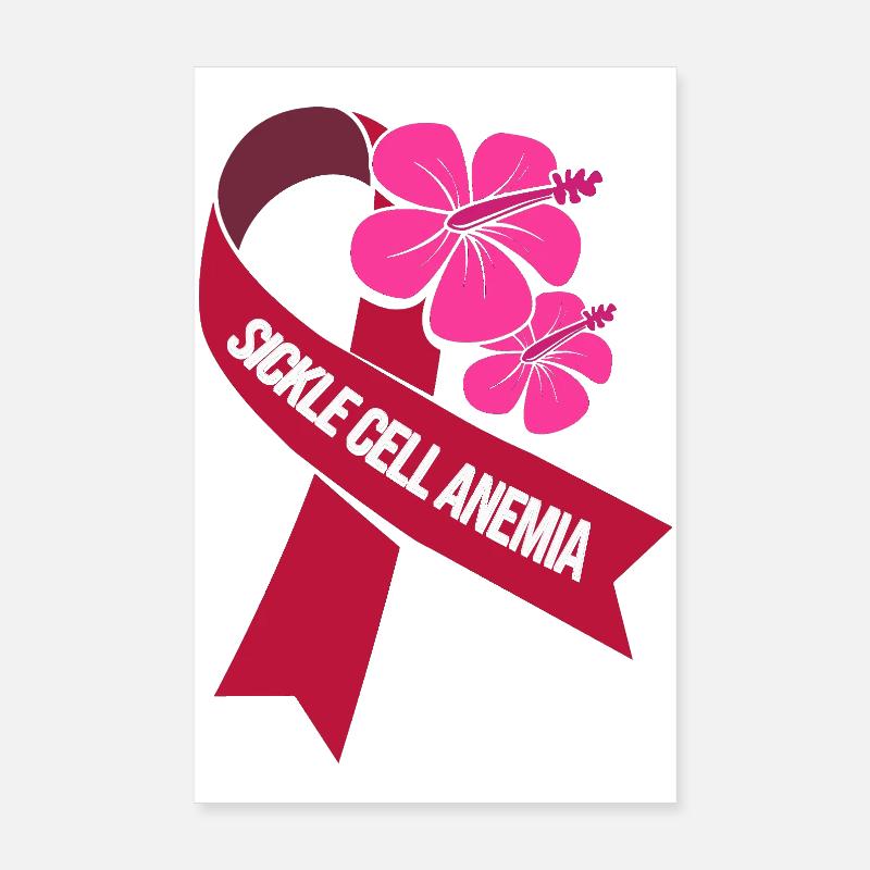 Sickle cell anemia Poster 8" x 12" (20x30 cm)