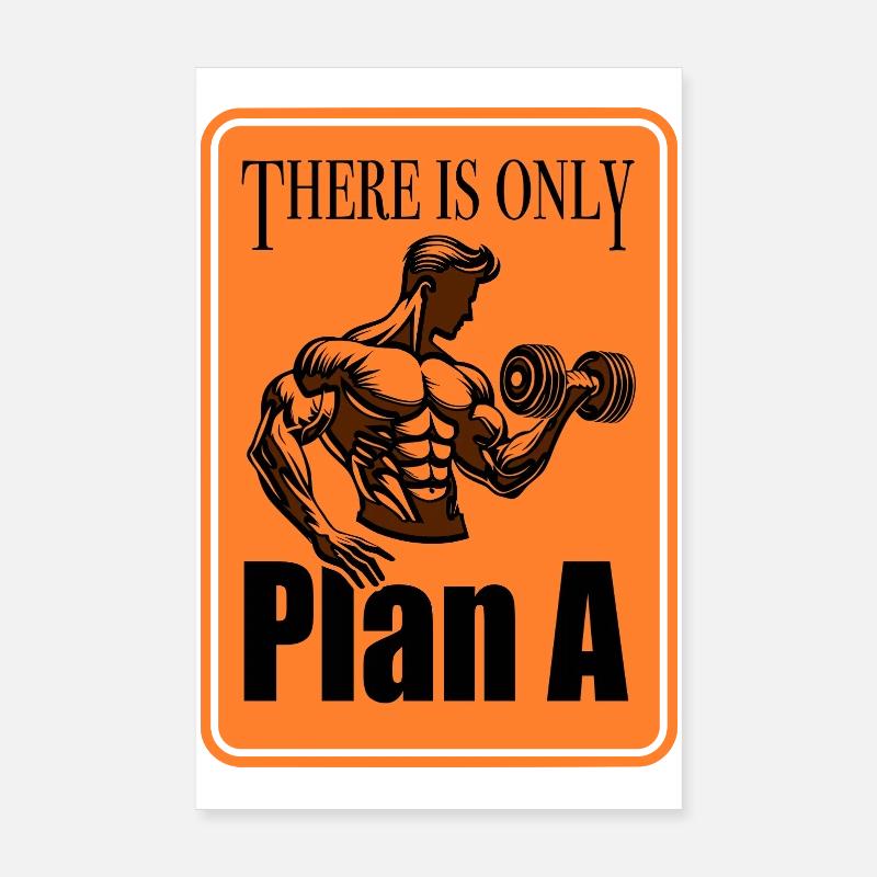 Kun Plan A Poster 20x30 cm