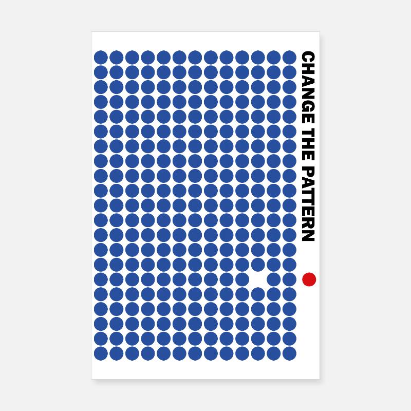 CHANGER LE MOTIF Poster 20 x 30 cm