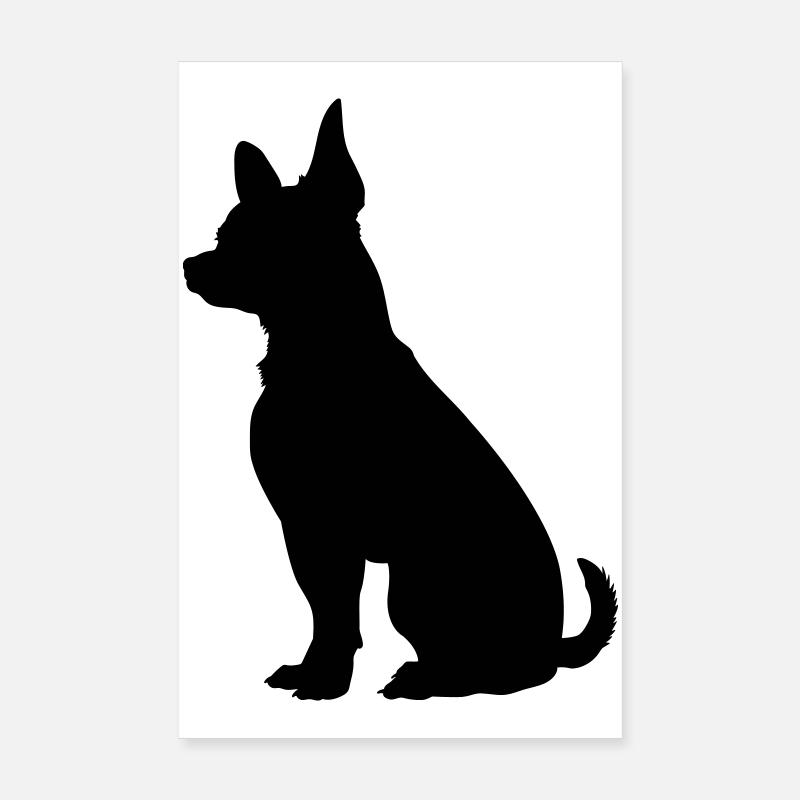 Dog Poster 8" x 12" (20x30 cm)
