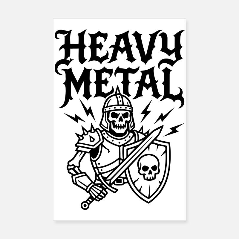 métal lourd Poster 20 x 30 cm