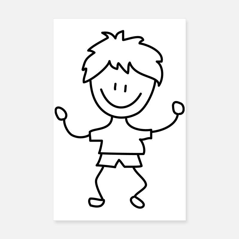 enfant Poster 20 x 30 cm