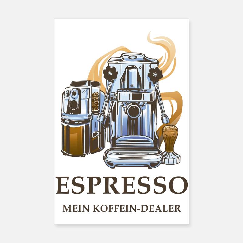 Espresso Design Poster 20x30 cm