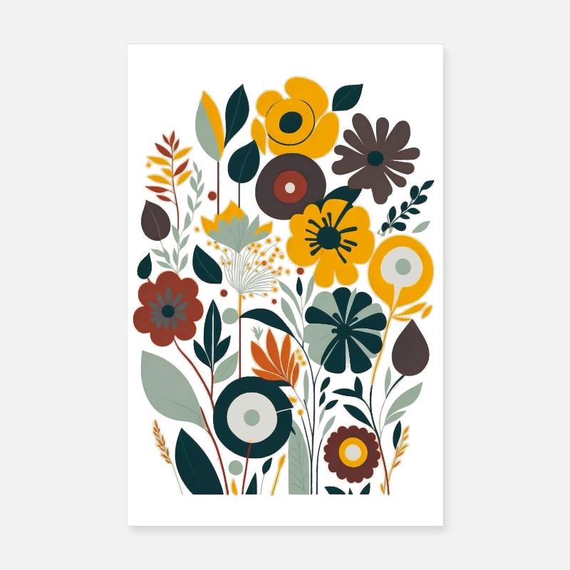 Bouquet Poster 20 x 30 cm