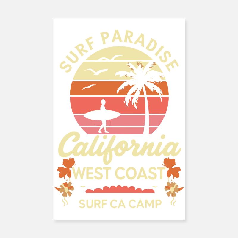 Surfers Paradise Poster 20x30 cm